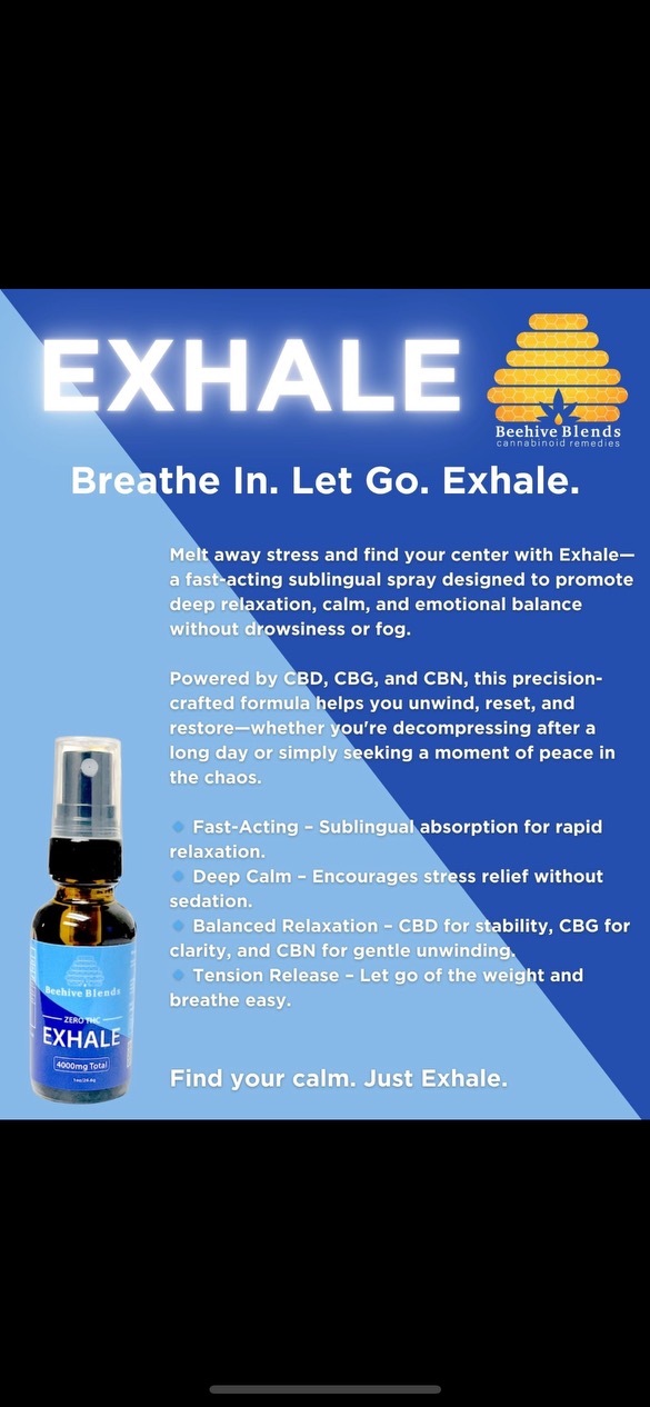Exhale CBD 4000MG Sublingual Spray
